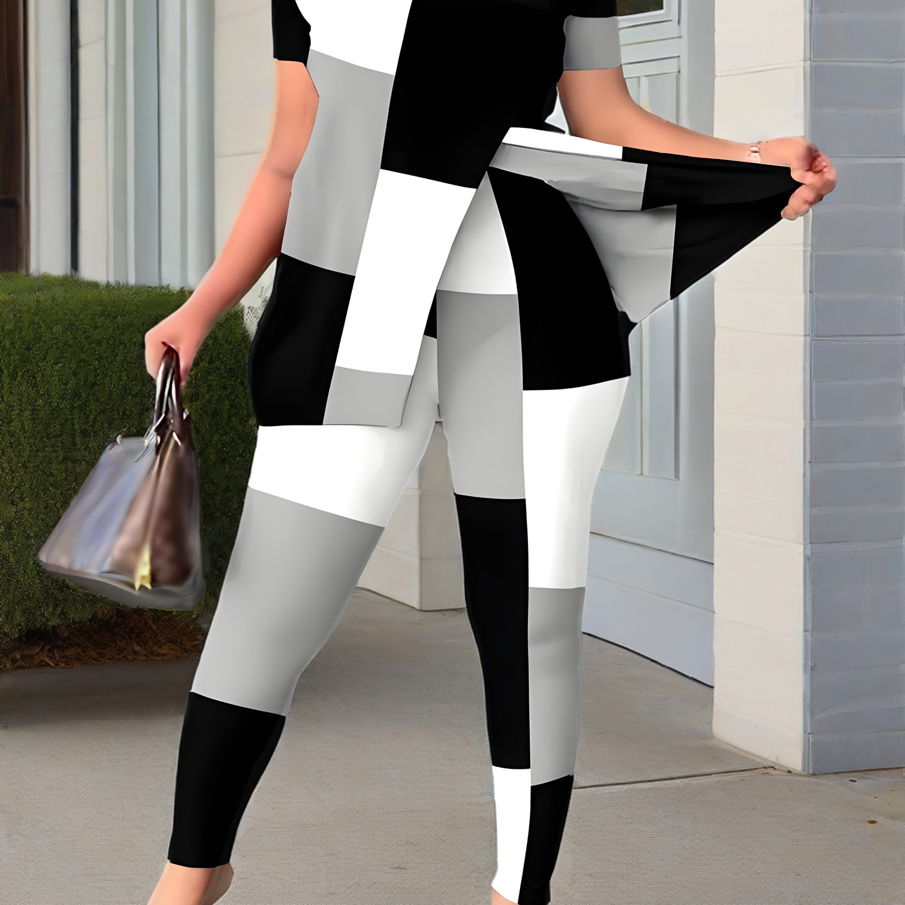 2pcs Outfits for Women Casual 2pcs Outfits Off Shoulder Sets Pants Suit for Women Suitable for Spring And Summer, Pant Suits for Women, Womens Trouser Suits, Pant Suits for Women, White Pants for Women Elegant Classy, Trendy