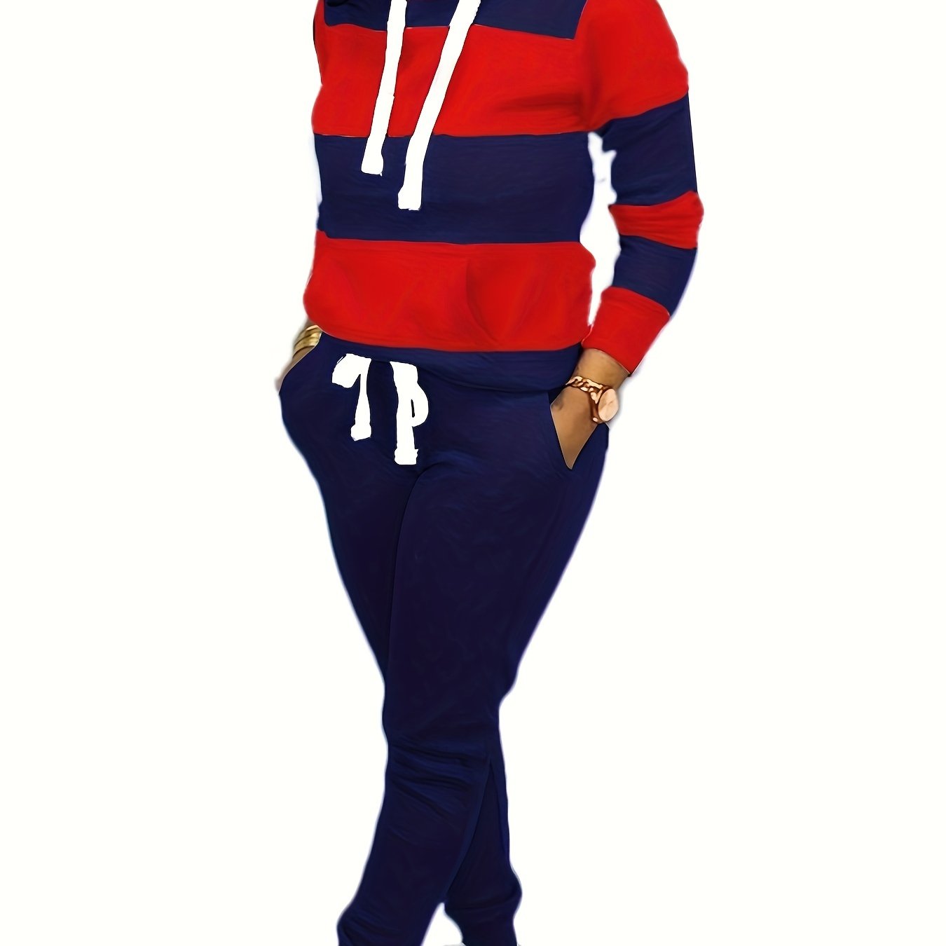 Two Piece Outfits for Women Casual Jogging Suit Set Long Sleeve Sweatshirt And Sweatpants Athletic Loungewear Set Sweatpants for Women Winter for Women Women Pink Jogging Set