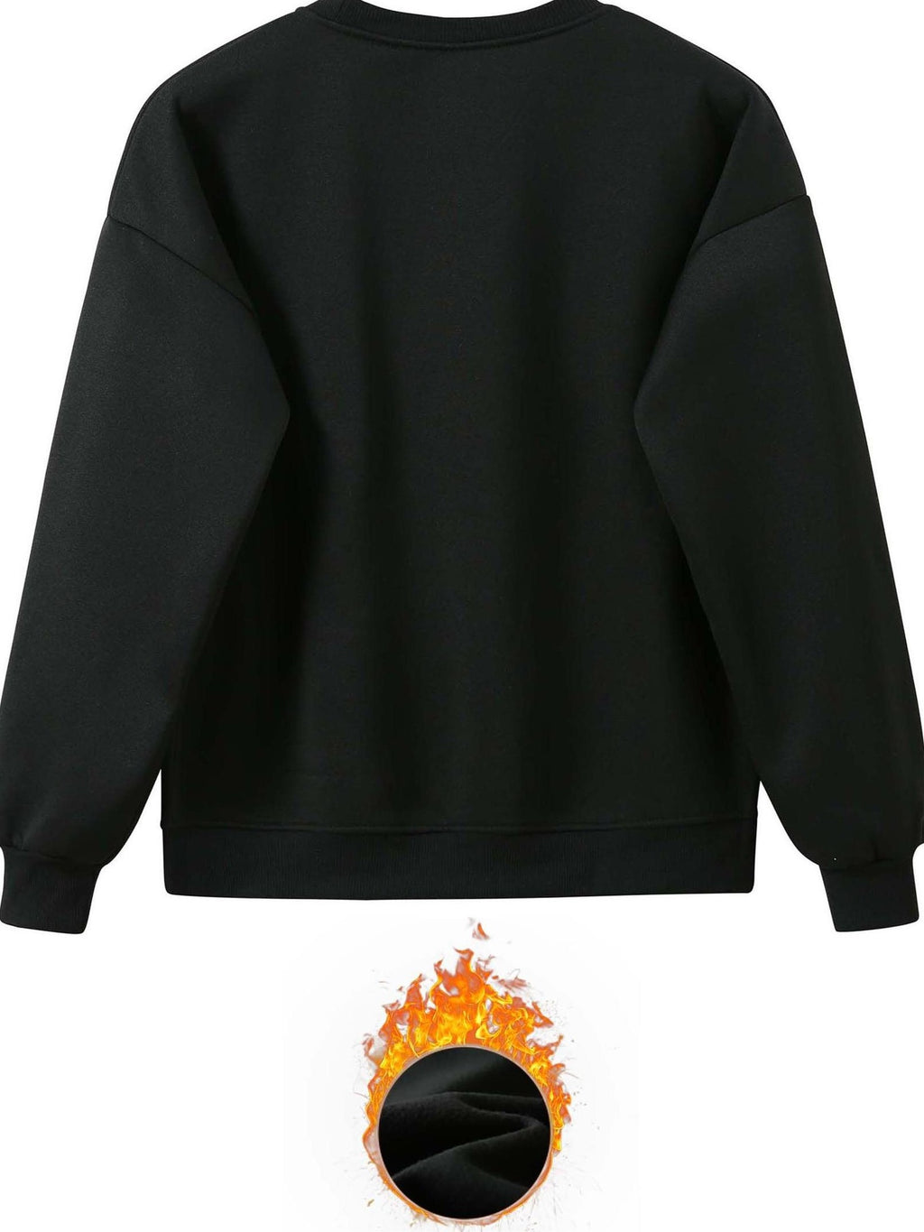 Two Piece Set, Letter Print Crew Neck Sweatshirt & Pants Outfits for Women, Winter & Fall Clothing