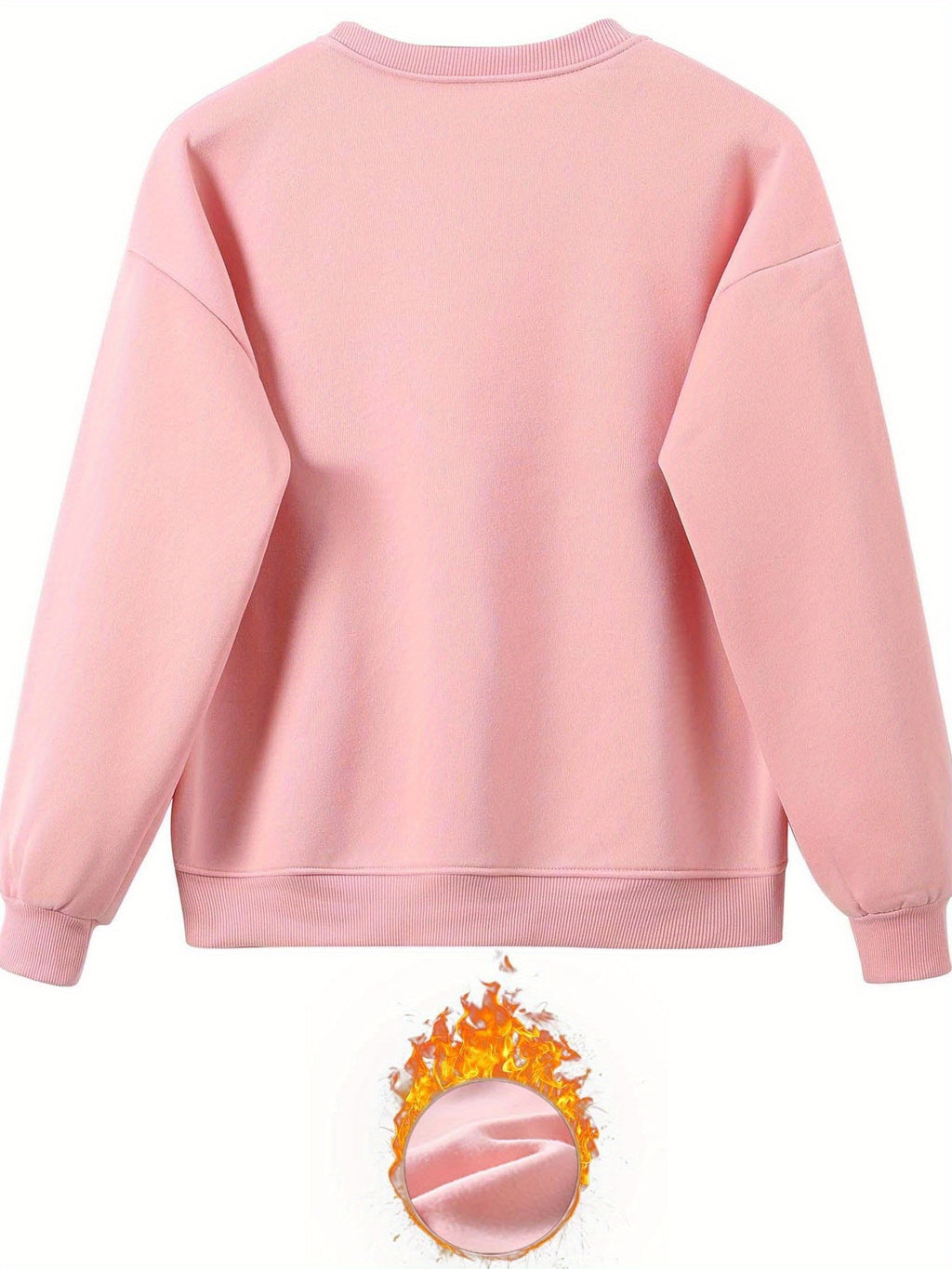 Two Piece Set, Letter Print Crew Neck Sweatshirt & Pants Outfits for Women, Winter & Fall Clothing
