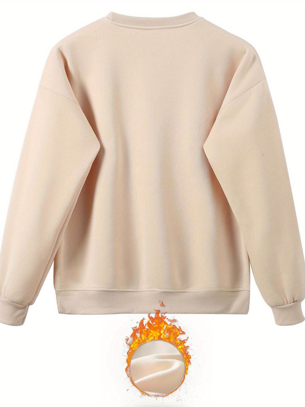 Two Piece Set, Letter Print Crew Neck Sweatshirt & Pants Outfits for Women, Winter & Fall Clothing