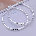 1 Pair Textured Stud Earrings, Hoop Earrings for Women, Quality Jewelry
