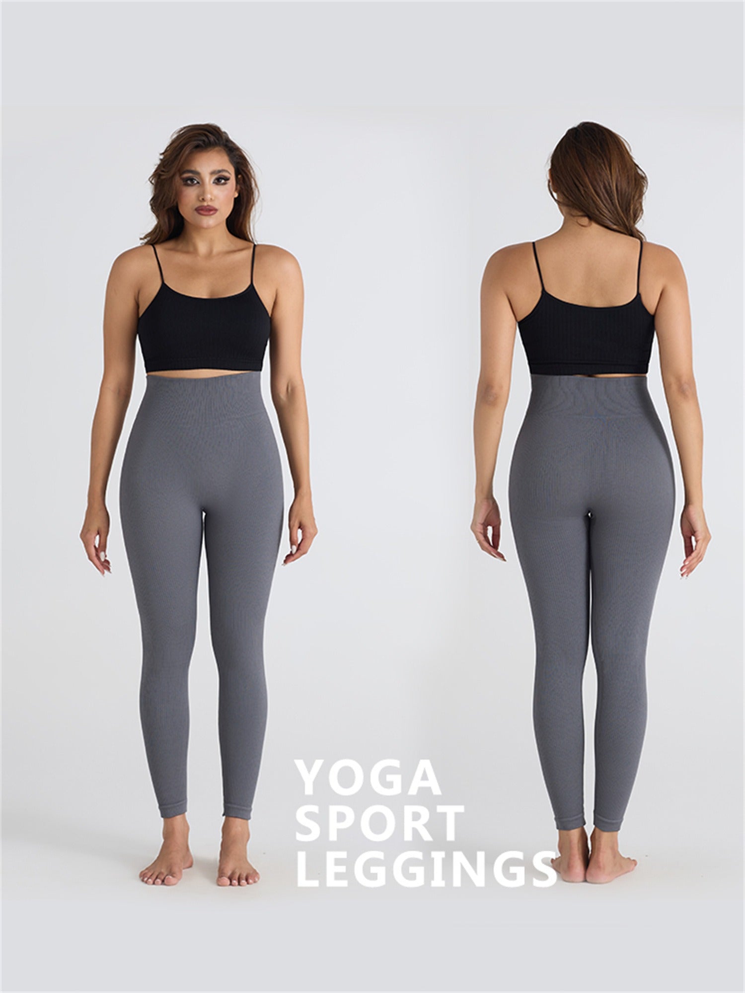 COODO Sporty High Stretch Leggings, Ladies Sportswear, Yoga Pants, Workout Leggings, Gym Outfits for Women, Fall Outfits, High Stretch Design, Fashionable and Comfortable, 2024 Fall Women's High Waist Sports Leggings