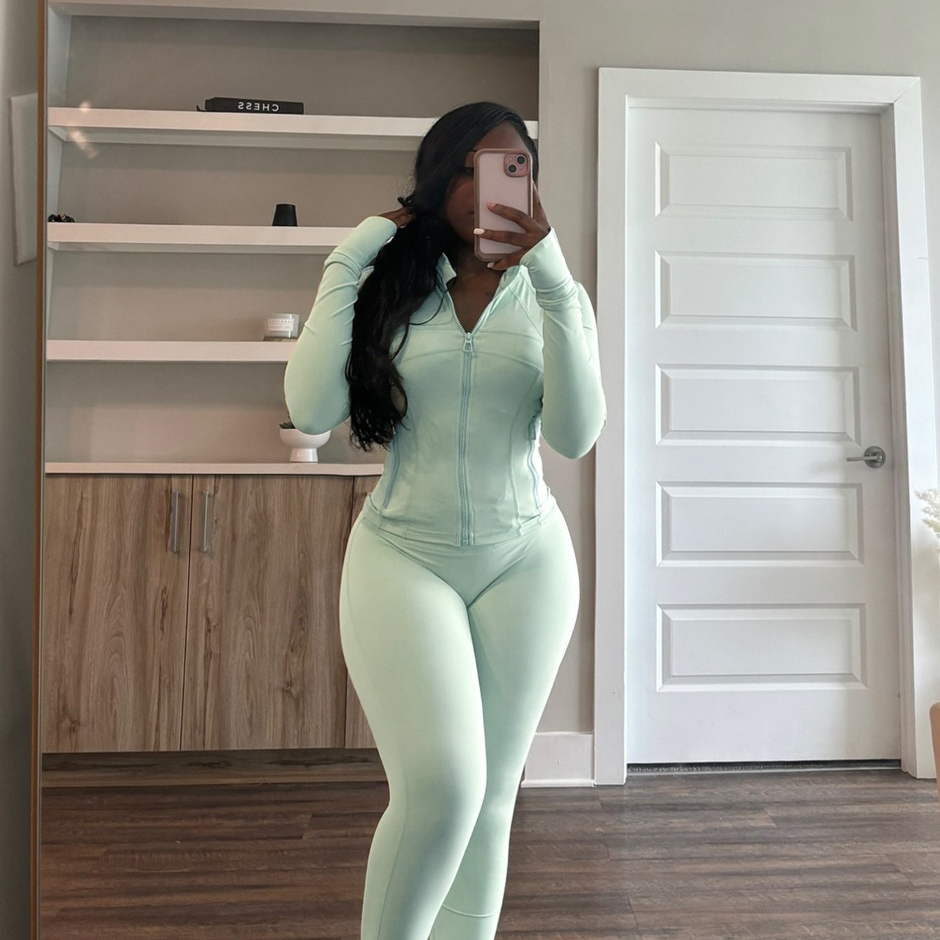 Spring and summer new s leisure Women's clothing sexy tight long-sleeved bell two-piece set, Cute Outfits For Women, Trendy Clothes For Women