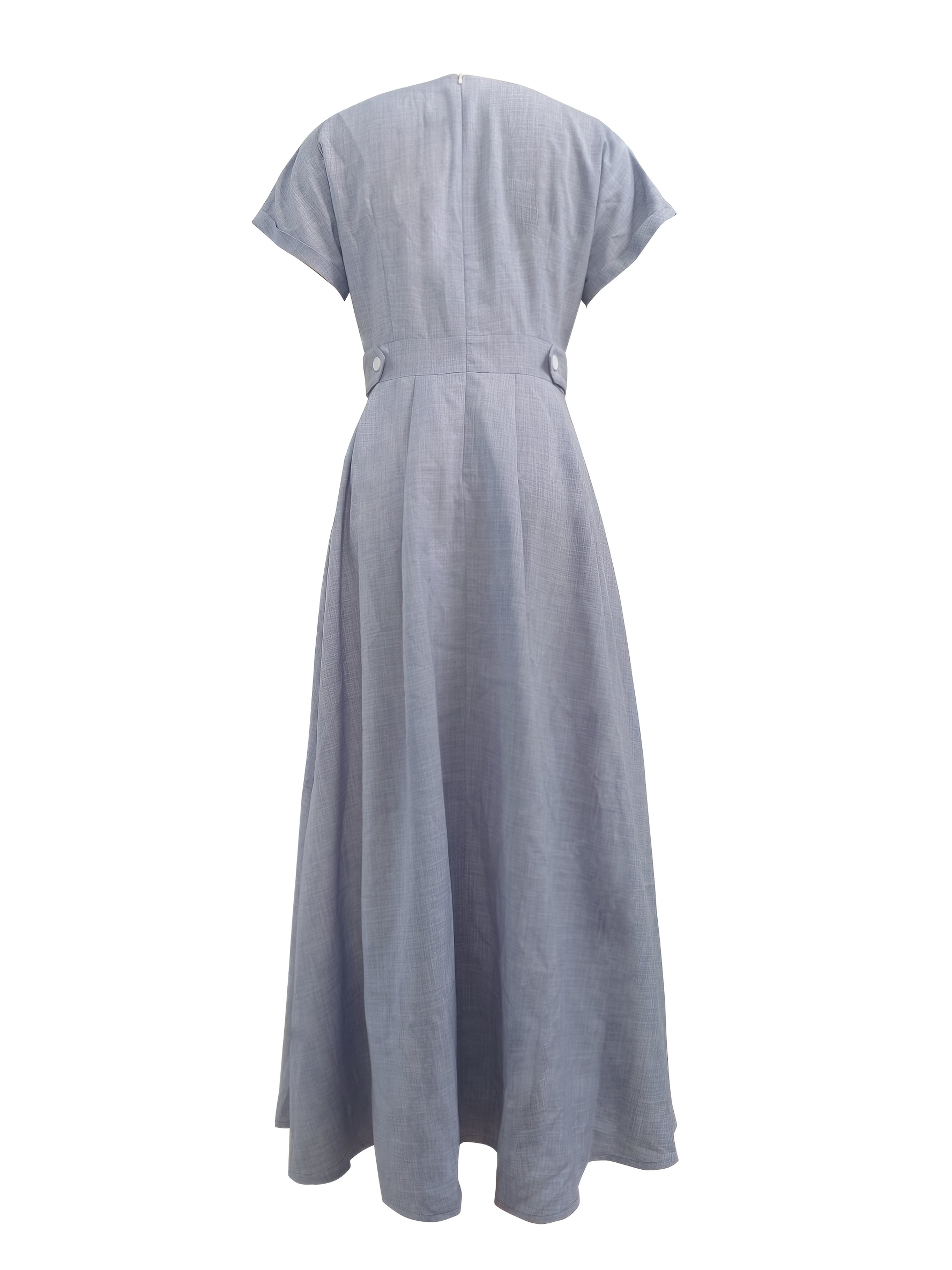 Tailored Development of Stylish Women'S Dresses with Elegant Necklines, Solid Color Fashionable And Elegant Dresses, Side Pocket Stylish And Elegant Dresses, Outdoor Fashionable And Elegant Dresses