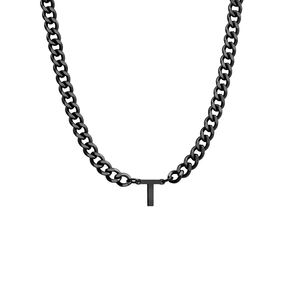 Initial Necklace Chain Initial Necklace Personalized Letter Initial Necklace Rope Chain Necklace With Initial чокер из бисера