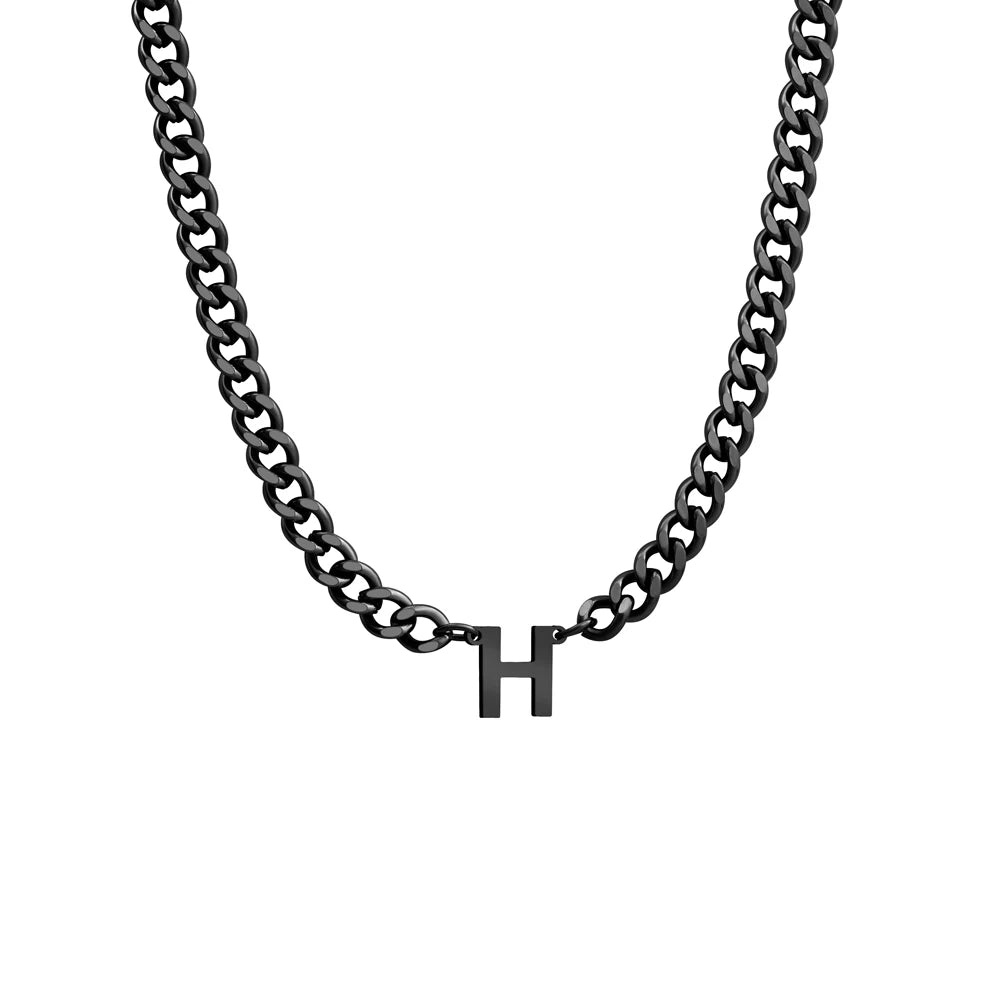Initial Necklace Chain Initial Necklace Personalized Letter Initial Necklace Rope Chain Necklace With Initial чокер из бисера