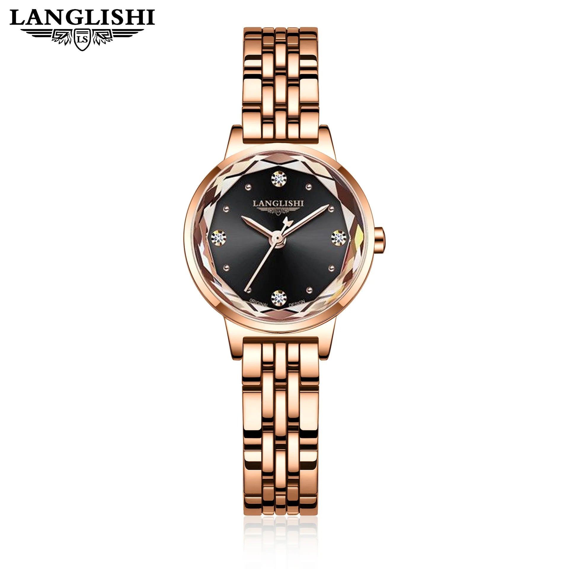 POEDAGAR Ladies Watch 610 Student Fashion Quartz Womens Watches Diamond Jewelry for Women Bracelet Wristwatch Gift Montre Femme
