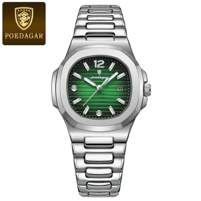 POEDAGAR Luxury Woman Watch Sports Quartz Ladies Watch for Women Waterproof Luminous Female Clock Dress Women's Watches 708