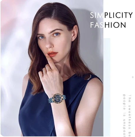 REWARD 63084 RD63084L Waterproof Stainless Steel Strap Women Luxury Quartz Watches Luminous Clock Ladies Watch for Party Gifts