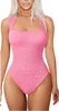 2025 Wholesale Women's Bodysuit Jumpsuit European American Fashionable Design Oversized Square Tight Skinny Fit Solid for Summer