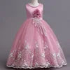 New Princess Summer Lace Bridesmaid Party Dress Flower Costume Kids Dresses for Girls Wedding Dress Vestido