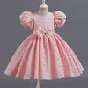 New Kids Dresses for Girls Tutu Princess Children Evening Party Dress Children Flower Girls Wedding Dress Vestido 5 6 7 8 Year
