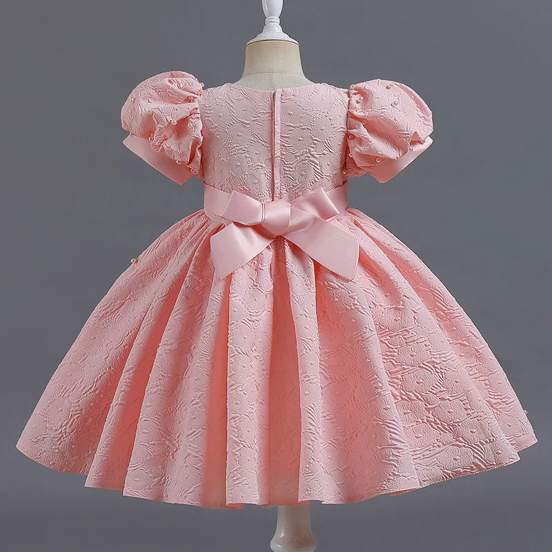 New Kids Dresses for Girls Tutu Princess Children Evening Party Dress Children Flower Girls Wedding Dress Vestido 5 6 7 8 Year