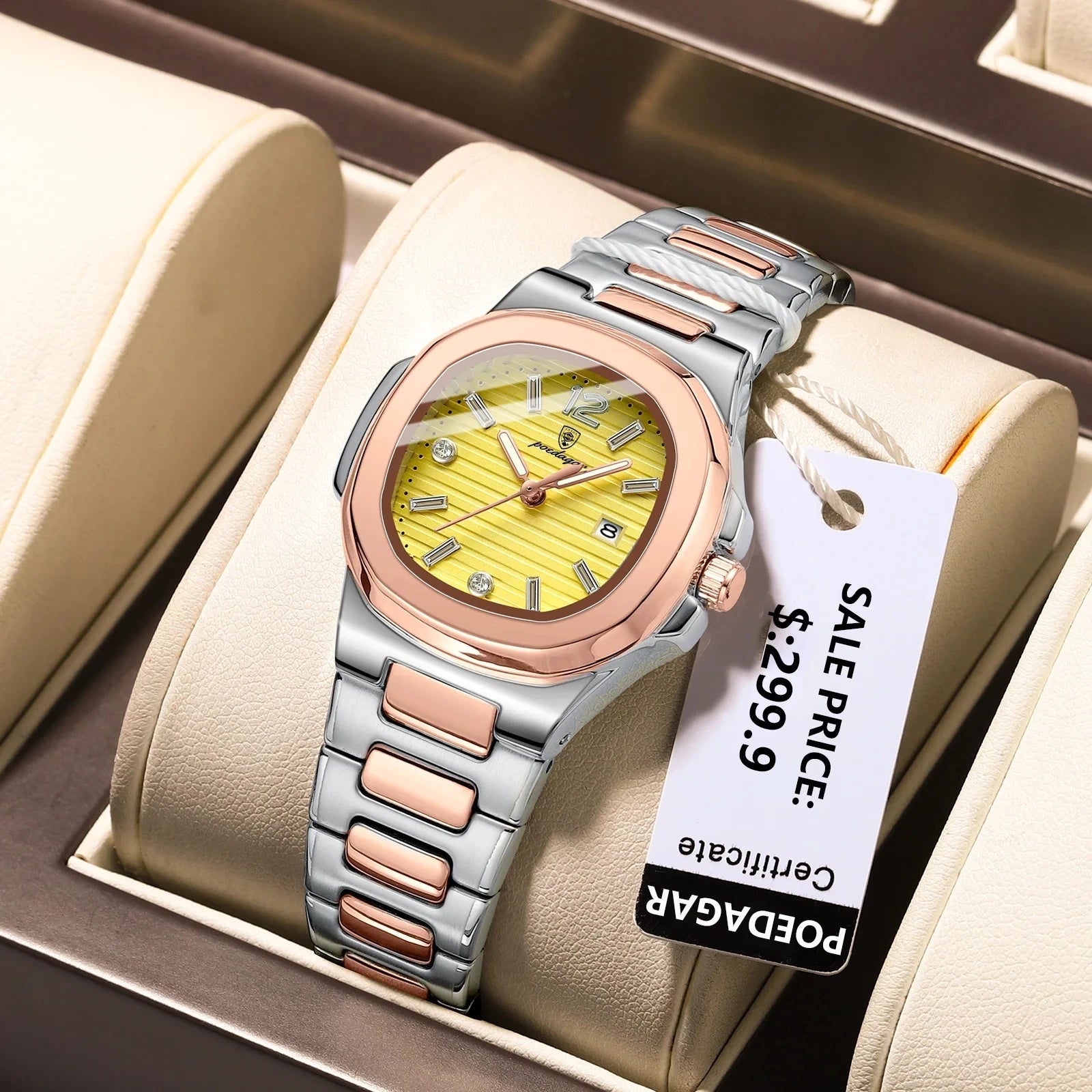 POEDAGAR Luxury Woman Watch Sports Quartz Ladies Watch for Women Waterproof Luminous Female Clock Dress Women's Watches 708