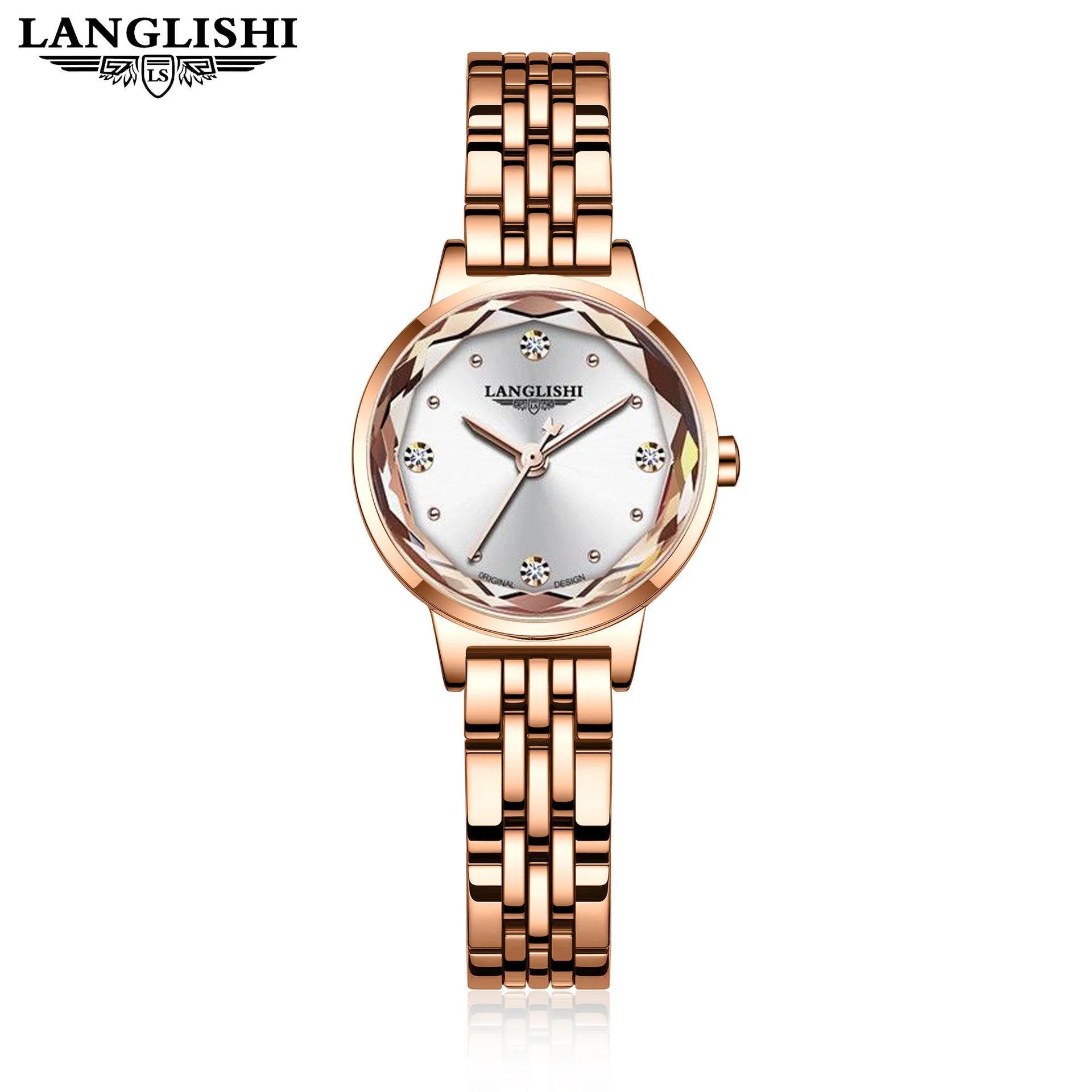 POEDAGAR Ladies Watch 610 Student Fashion Quartz Womens Watches Diamond Jewelry for Women Bracelet Wristwatch Gift Montre Femme