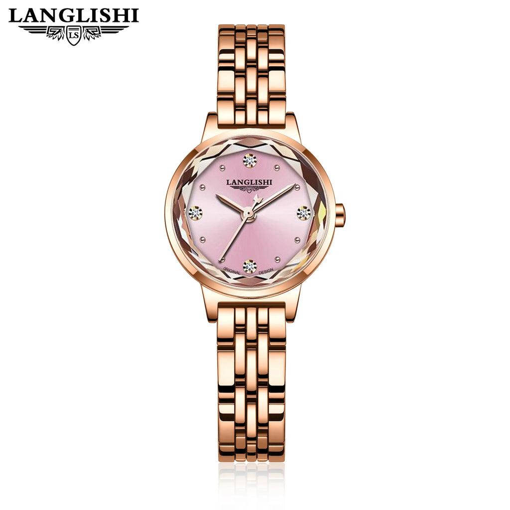 POEDAGAR Ladies Watch 610 Student Fashion Quartz Womens Watches Diamond Jewelry for Women Bracelet Wristwatch Gift Montre Femme