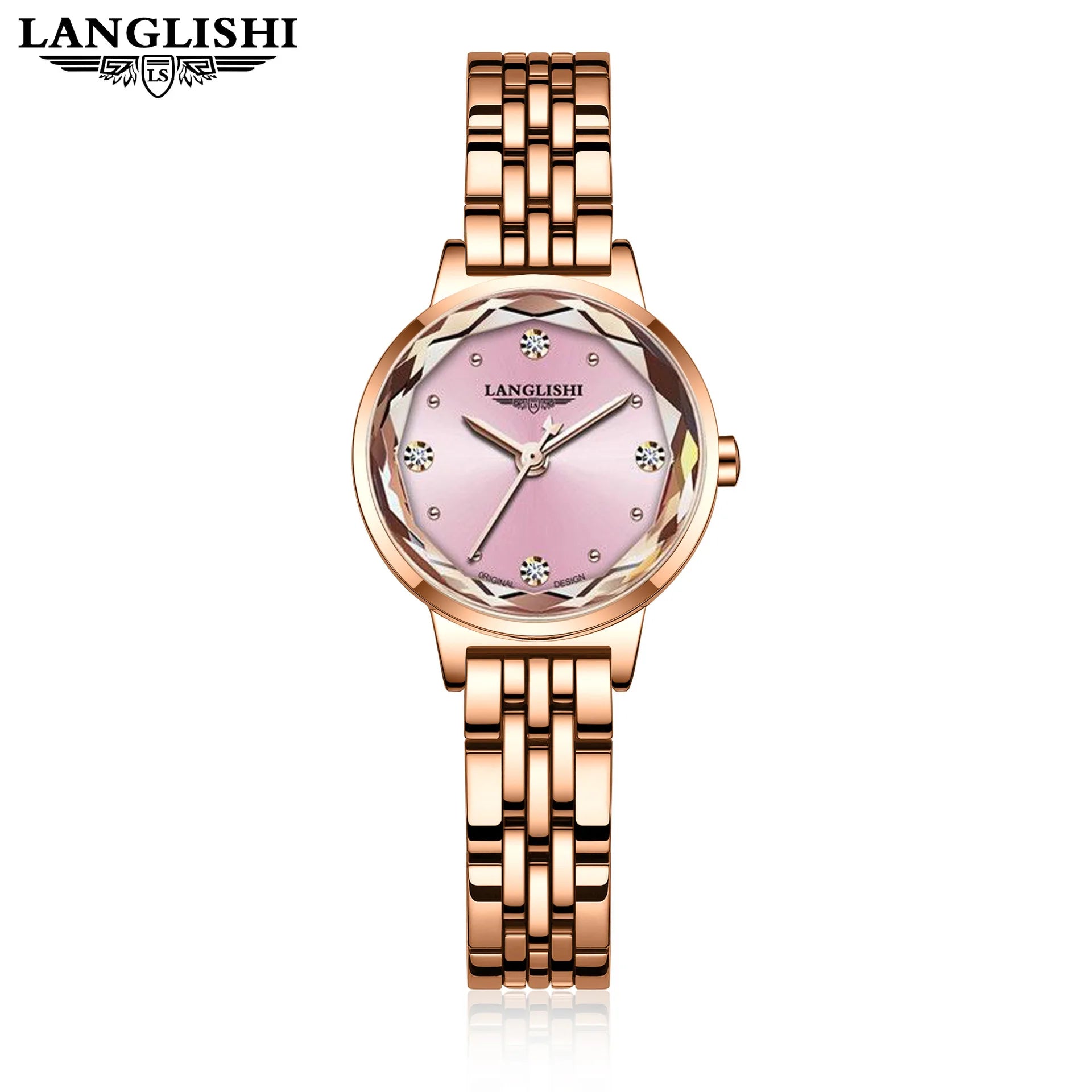 POEDAGAR Ladies Watch 610 Student Fashion Quartz Womens Watches Diamond Jewelry for Women Bracelet Wristwatch Gift Montre Femme