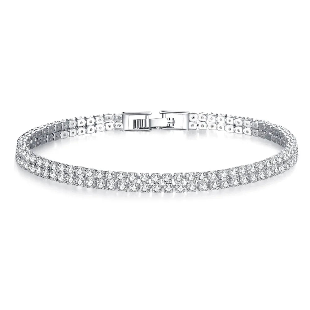WEELUCKS High Quality Ladies Quartz Watch Bracelet Set Diamond Waterproof Casual Sports Business Ladies Watch Set