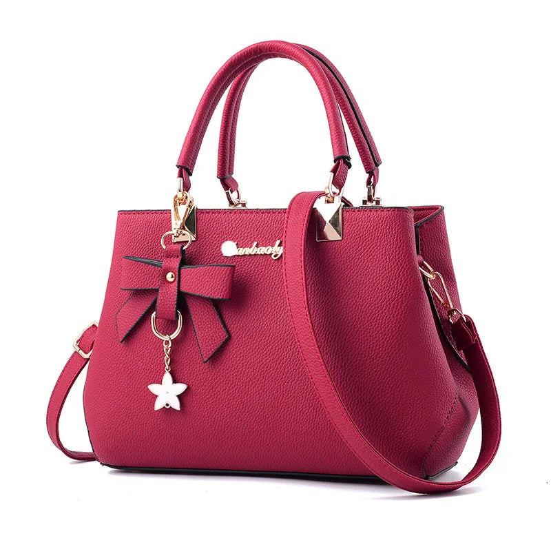 2021 Wholesale Luxury Ladies Bags PU Leather Women Fashion Trends Handbag for Women