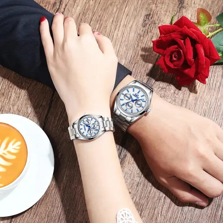 CHENXI 006 New Fashion Women Watch Stainless Steel Rhinestone Ladies Watch Simple Casual Women Quartz Wrist Watch Ches