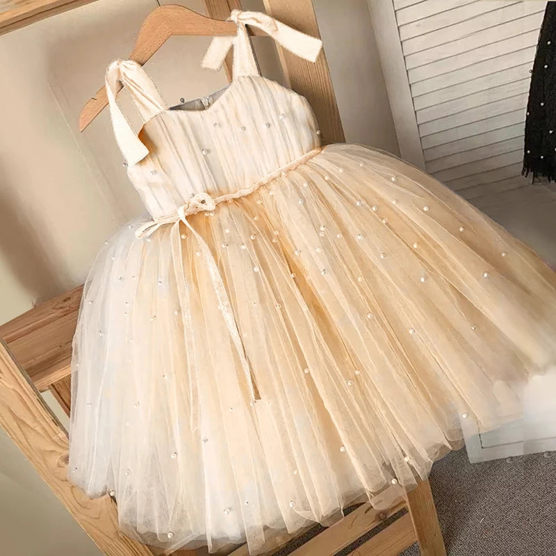 1-5 Years Baby Black Swan Prinsess Dress Girls Birthday Party Dresses Kids Christmas Children Sleeveless Tulle Tutu Clothings