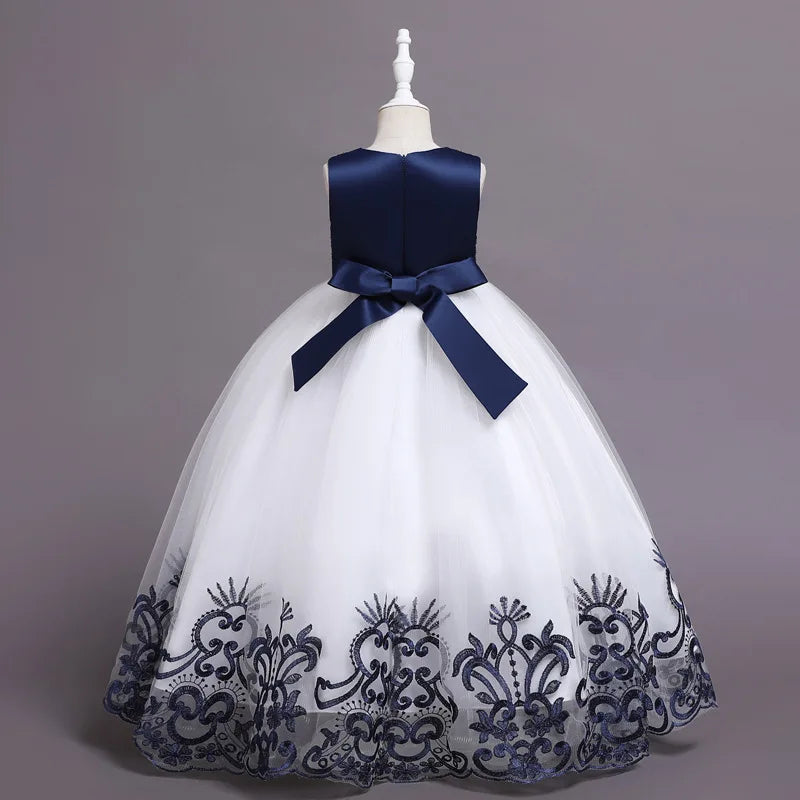 Children's Princess Korean Version Pompadour Female Wer Child Wedding Dress Kindergarten Costume for Children