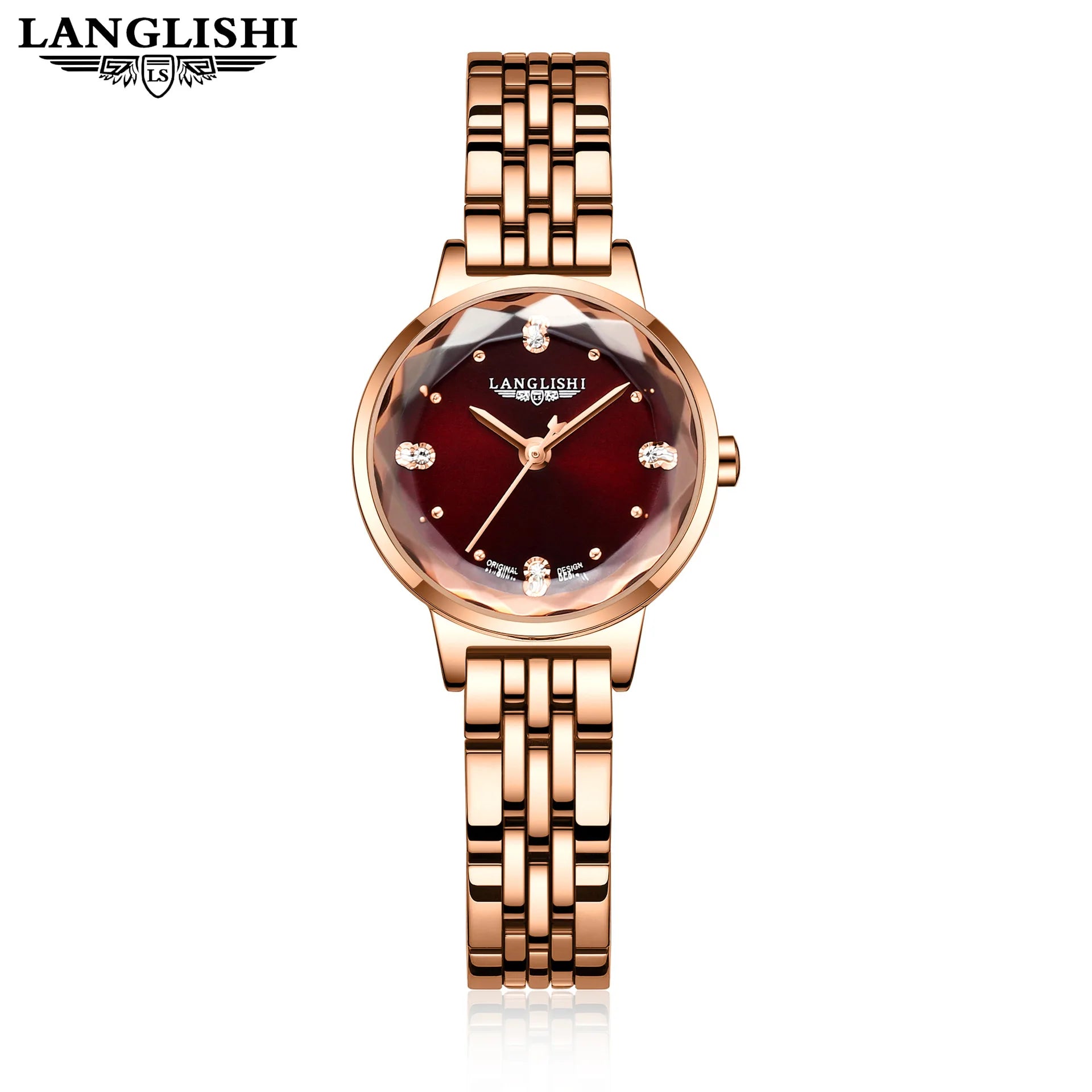 POEDAGAR Ladies Watch 610 Student Fashion Quartz Womens Watches Diamond Jewelry for Women Bracelet Wristwatch Gift Montre Femme