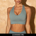 [Zhejiang Jin Store] Cross-Border European and American Fitness Yoga Set Short-Sleeved Training Vest Six-Piece Sports Yoga Suit