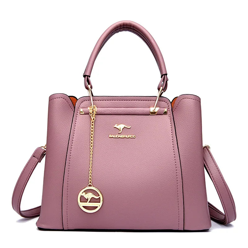 Luxury Designer High Quality Leather Bags Casual Crossbody Shoulder Bags for Women Totes Bags Sac A Main Bolsas Female Hand Bag