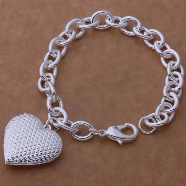New 925 Sterling Silver Bracelet Bead High Quality Romance Chain For Women Fashion Engagement Party Wedding Jewelry Gift
