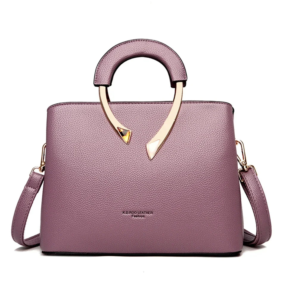 Luxury Designer High Quality Leather Bags Casual Crossbody Shoulder Bags for Women Totes Bags Sac A Main Bolsas Female Hand Bag