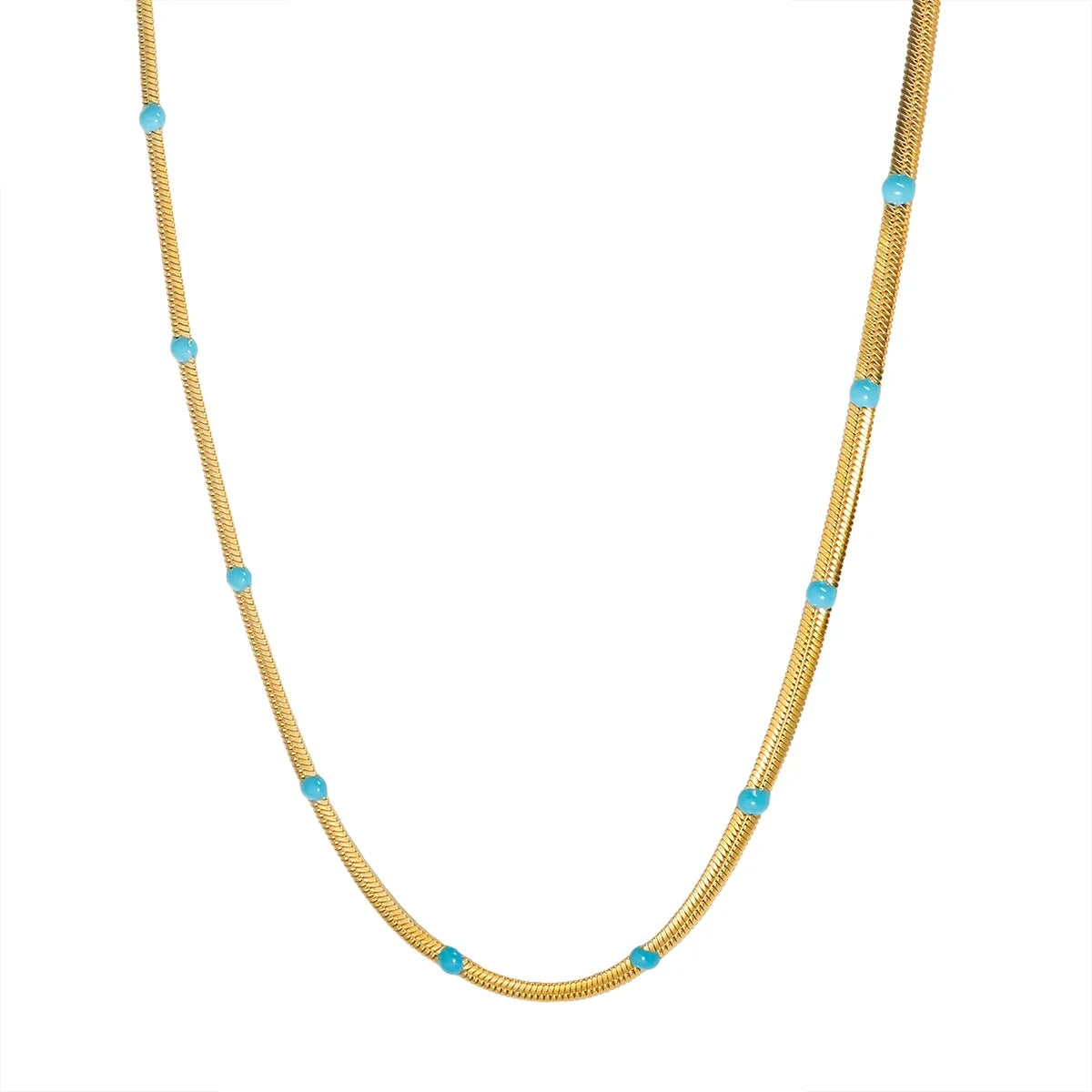 Stainless Steel Creative Chain Necklace