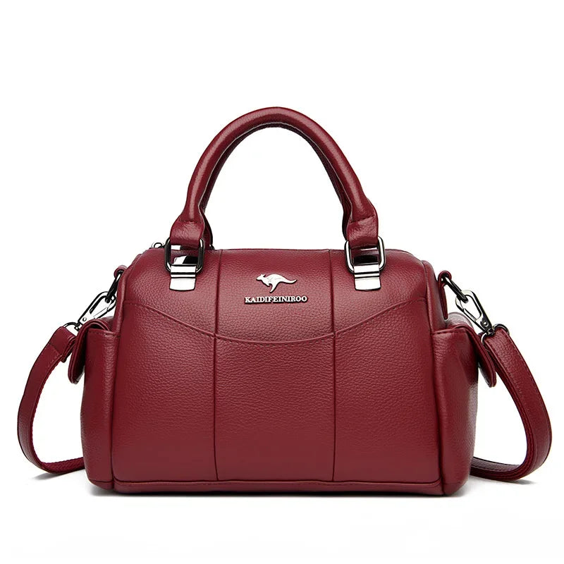 Luxury Designer High Quality Leather Bags Casual Crossbody Shoulder Bags for Women Totes Bags Sac A Main Bolsas Female Hand Bag