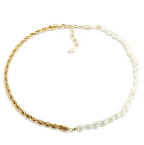 Stainless Steel Creative Chain Necklace