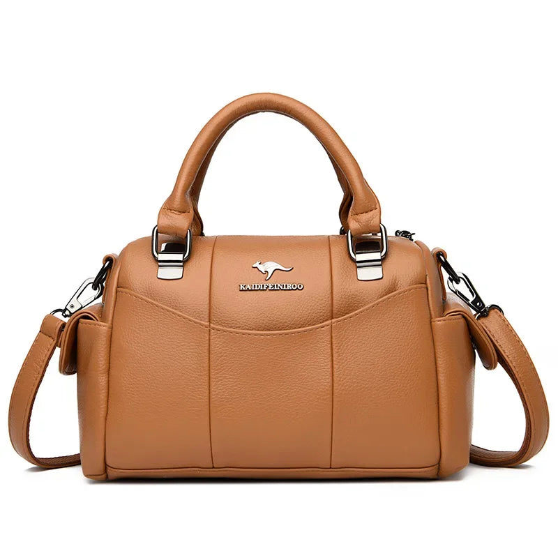 Luxury Designer High Quality Leather Bags Casual Crossbody Shoulder Bags for Women Totes Bags Sac A Main Bolsas Female Hand Bag