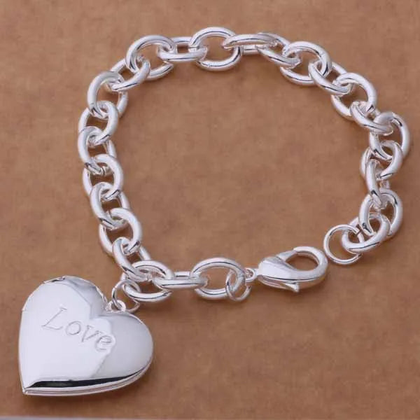 New 925 Sterling Silver Bracelet Bead High Quality Romance Chain For Women Fashion Engagement Party Wedding Jewelry Gift