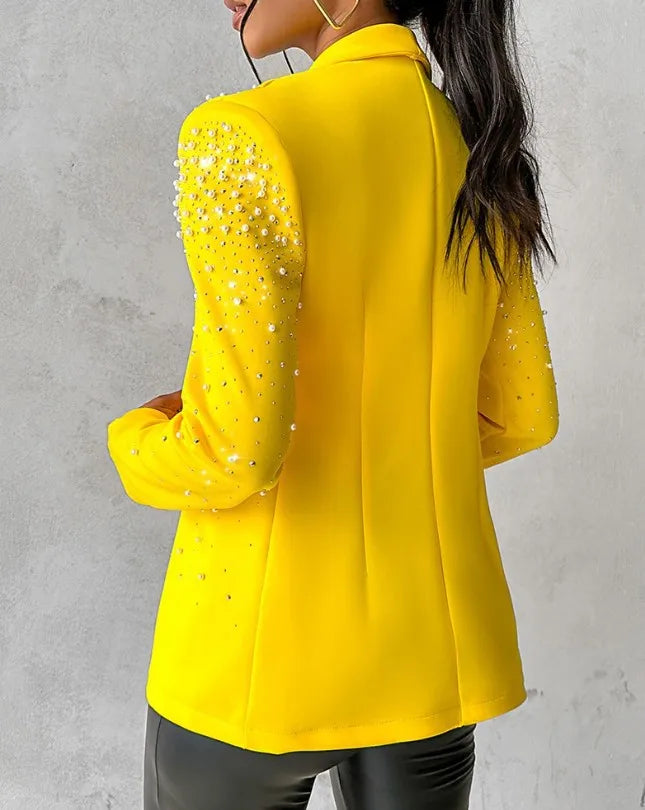 Blazers for Women Women Clothing Streetwear Autumn 2023 New Fashion Versatile Casual Long Sleeves Y2k Small Suit Female's Wear