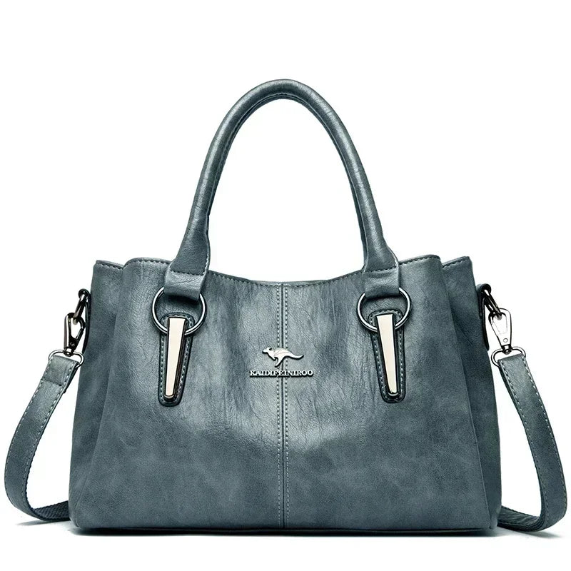 Luxury Handbags Women Bags Designer 3 Layers Soft Leather Shoulder Crossbody Sac Ladies Large Capacity Shopping Messenger Tote
