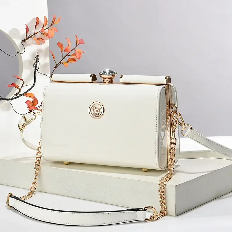 Brand Chain Womens Crossbody Bag Leather Luxury Handbag Women Bags Designer Women Handbags High Quality Ladies Banquet Bags