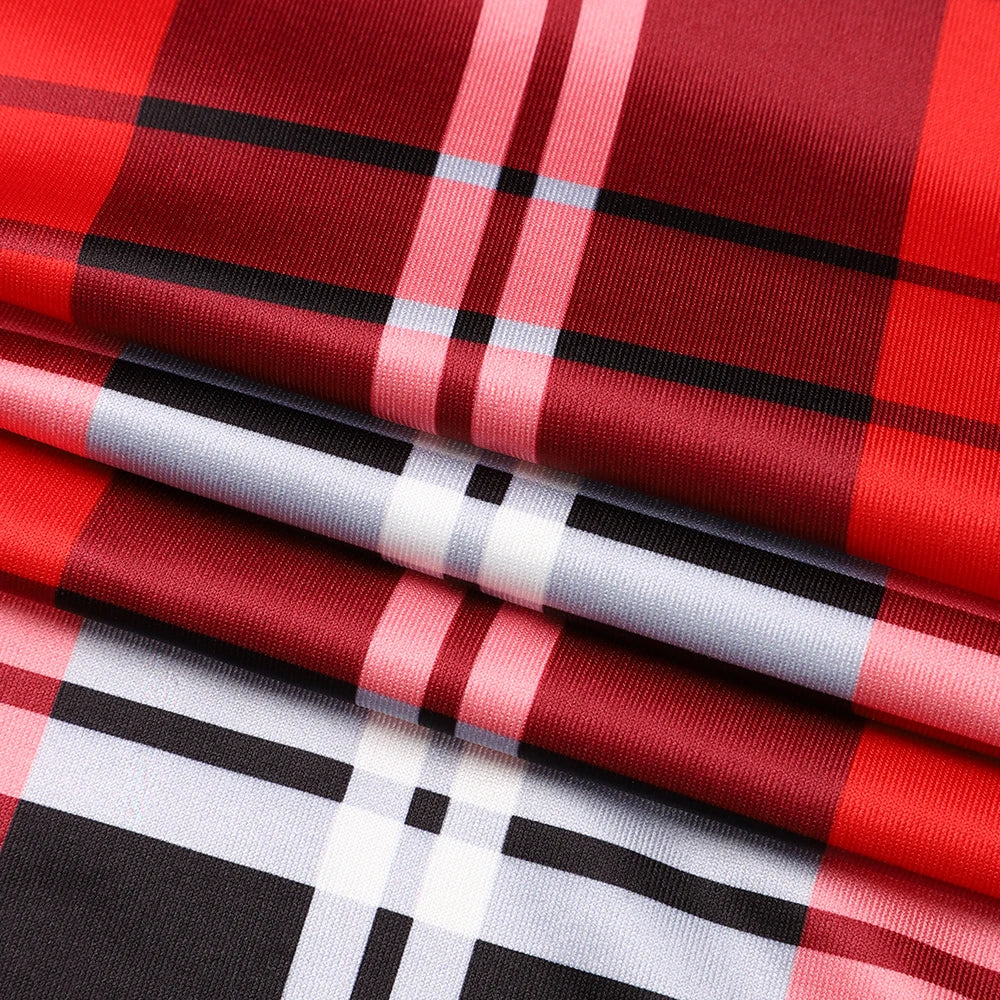 Elegant Christmas Dress for Women Clothing 2024 Winter Long Sleeve Pullover Casual Female Sexy Red Xmas Costumes Bodycon Skirt