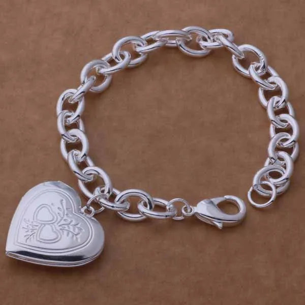 New 925 Sterling Silver Bracelet Bead High Quality Romance Chain For Women Fashion Engagement Party Wedding Jewelry Gift