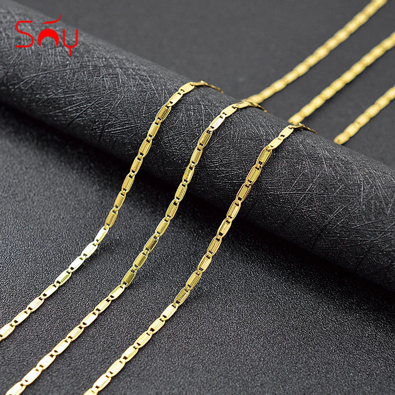 Link Chain Necklace Bohemia Jewelry for Women High-Quality Copper Ideal Gift for Engagement  Weddings
