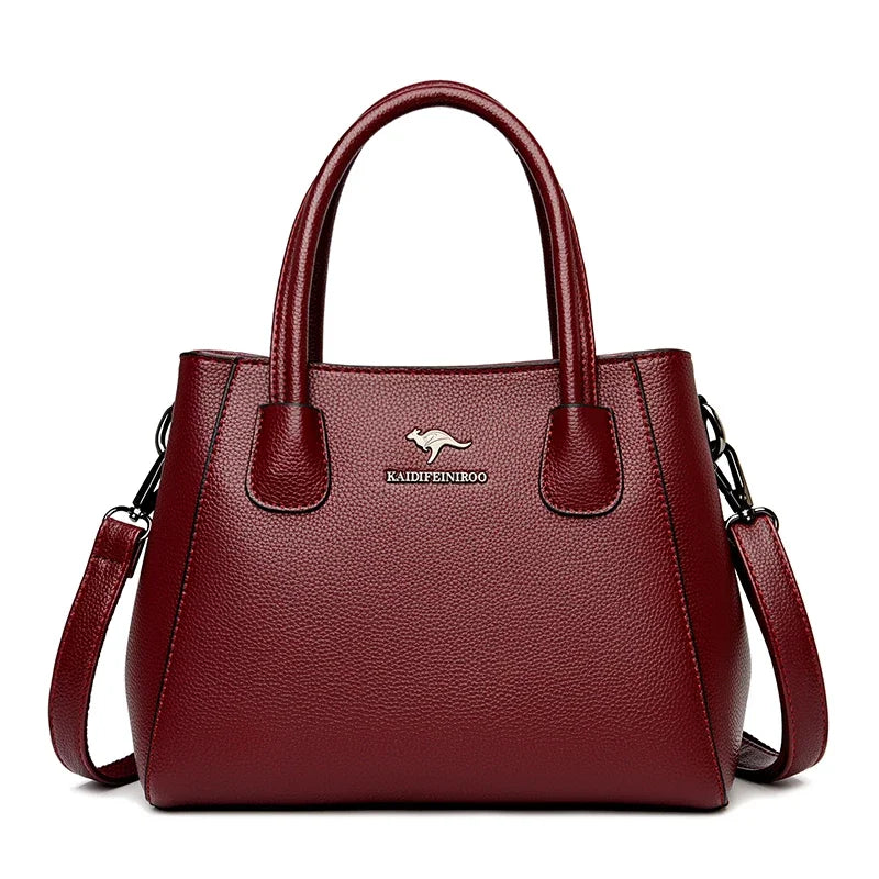 Luxury Designer High Quality Leather Bags Casual Crossbody Shoulder Bags for Women Totes Bags Sac A Main Bolsas Female Hand Bag