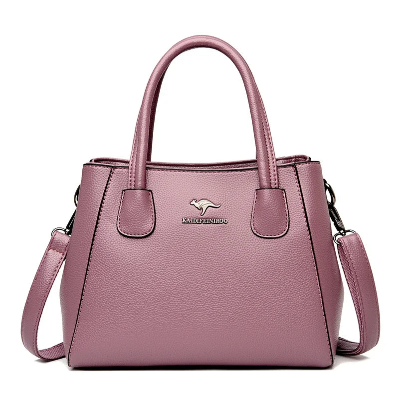 Luxury Designer High Quality Leather Bags Casual Crossbody Shoulder Bags for Women Totes Bags Sac A Main Bolsas Female Hand Bag