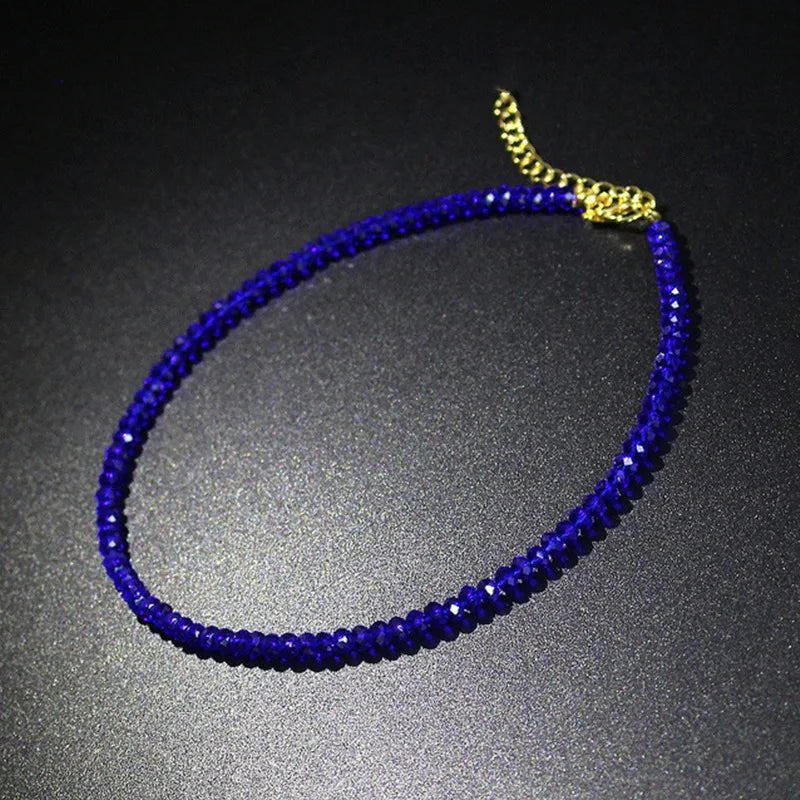 Fashion Simple Black Beads Chain Short Choker Necklace Female Jewelry Women Sweet Necklaces Bijoux Femme Ladies Party Gift