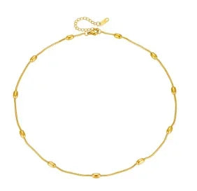 Stainless Steel Creative Chain Necklace