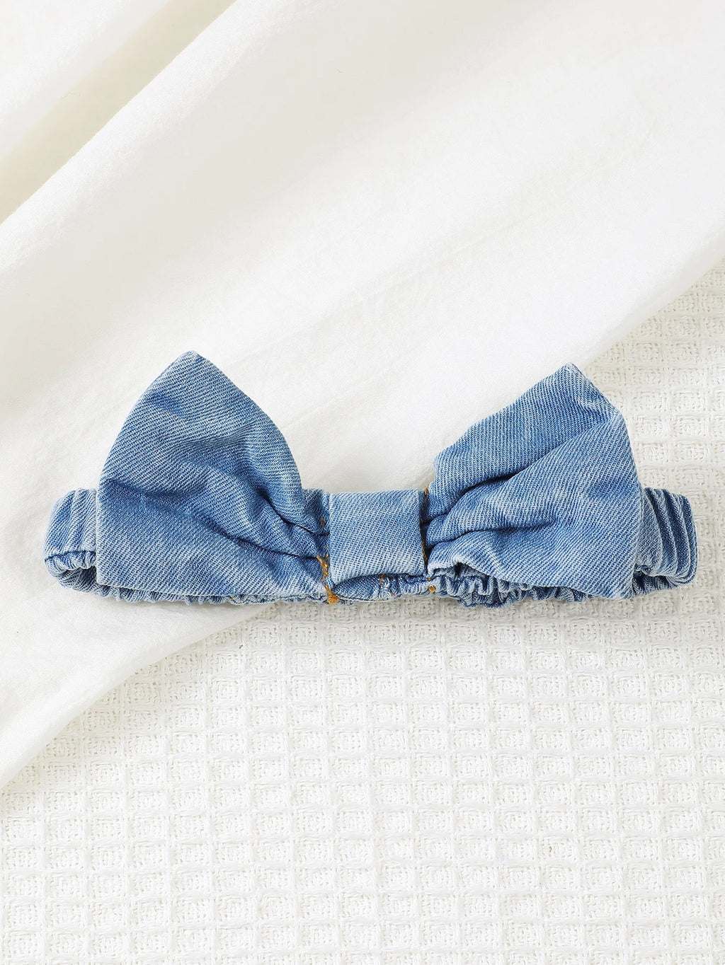 Winter  Newborn  Infant  0-18 Months  Baby  Girl  Dress  Long  Sleeve  Denim  Romper  Princess  Party  Dresses  With  Hair  Hoop