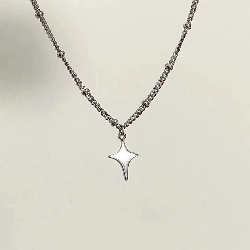 Exquisite Stainless Steel Juice Box Pendant Necklace Personality Hip Hop Necklace Hoodie Accessories Fashion Jewelry For Couples