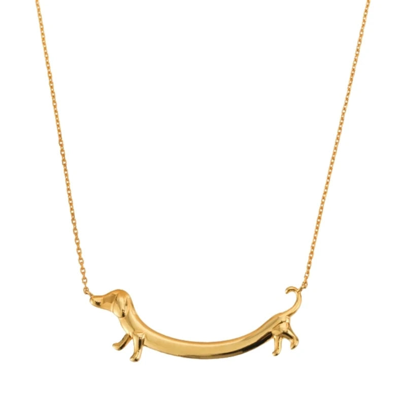 Dachshund Necklace Playful And Adorable Neckchain Perfect for Dog Lovers